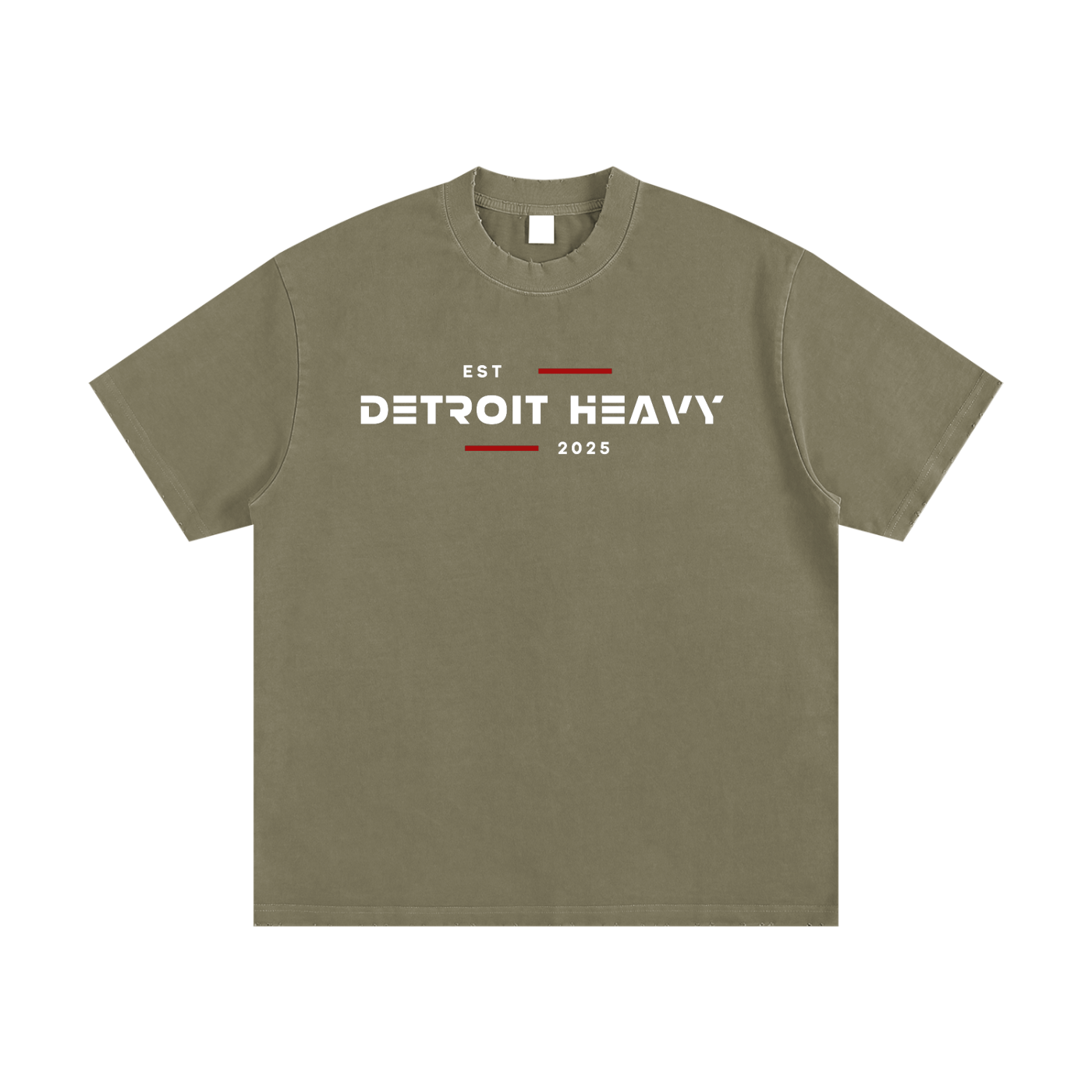 Detroit Heavy Unisex Vintage Washed T-Shirt