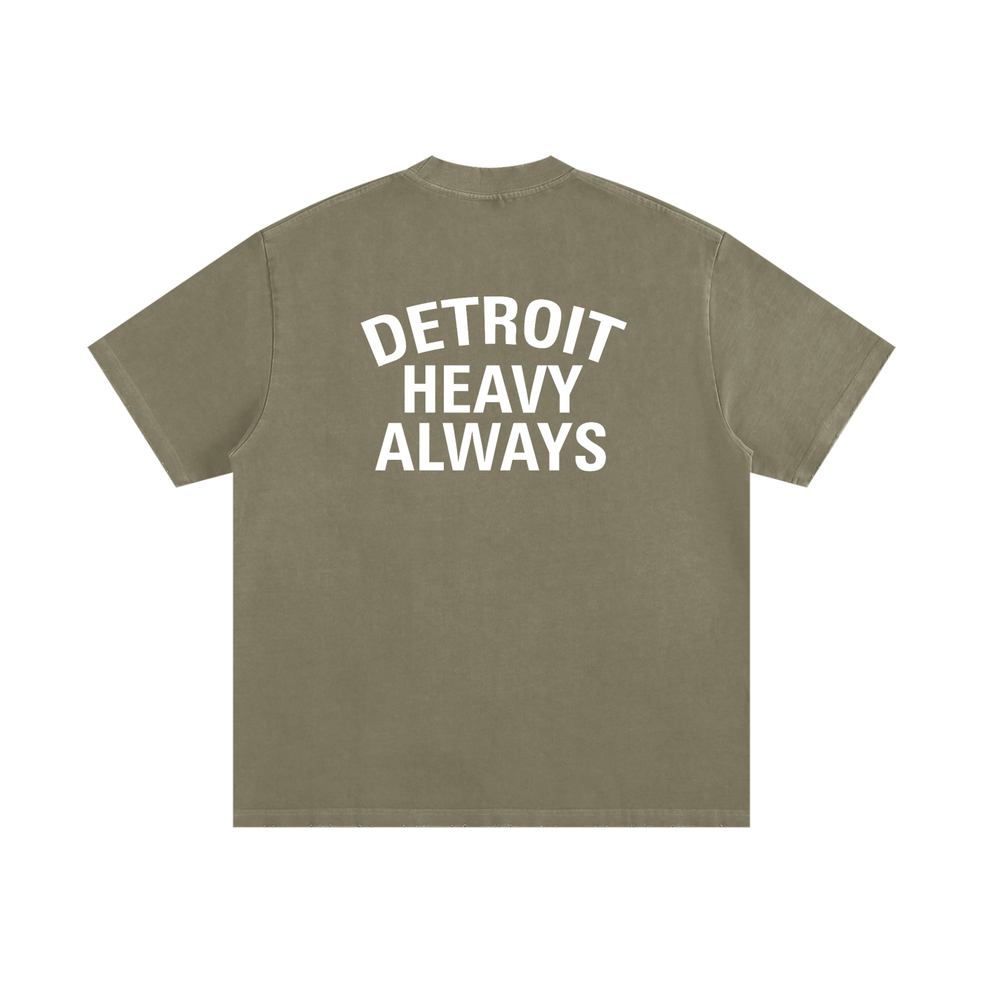 Detroit Heavy Always Vintage Washed Unisex T-Shirt