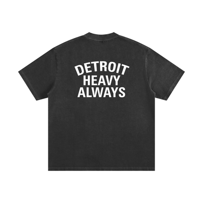 Detroit Heavy Always Vintage Washed Unisex T-Shirt