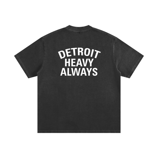 Detroit Heavy Always Vintage Washed Unisex T-Shirt