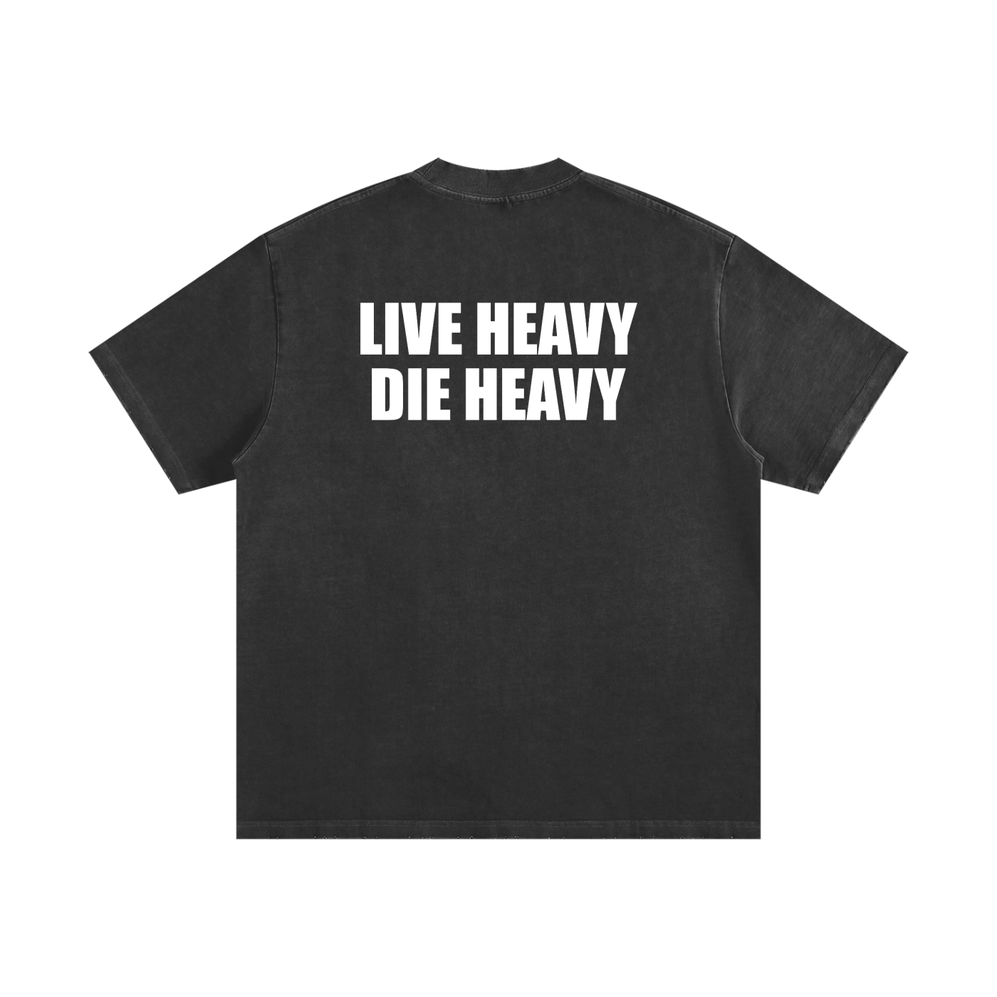 Live Heavy Die Heavy Vintage Washed Unisex T-Shirt
