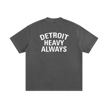 Detroit Heavy Always Vintage Washed Unisex T-Shirt