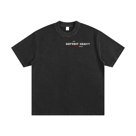 Detroit Heavy Unisex Vintage Washed T-Shirt
