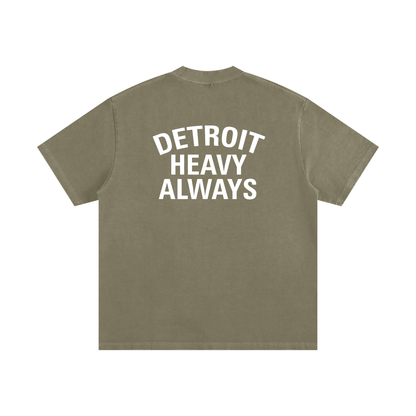 Detroit Heavy Always Vintage Washed Unisex T-Shirt