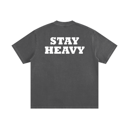 Stay Heavy Vintage Washed Unisex T-Shirt
