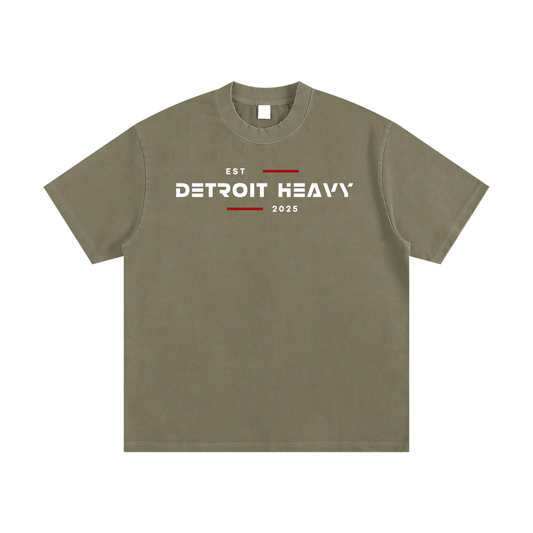 Detroit Heavy Unisex Vintage Washed T-Shirt
